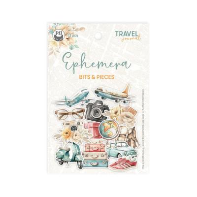 P13 Travel Journal - Ephemera Bits & Pieces