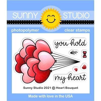 Sunny Studio Scaredy Cat 2x3 Clear Photopolymer Stamps - Sunny Studio Stamps