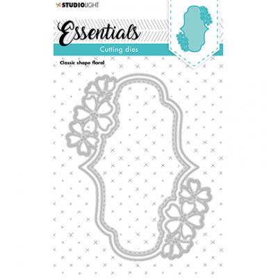 StudioLight Essentials Nr.222 Cutting Die - Classic Label Floral