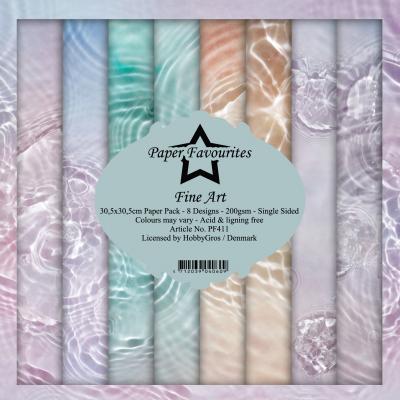 Dixi Craft Paper Favourites Fine Art Designpapiere - Paper Pack