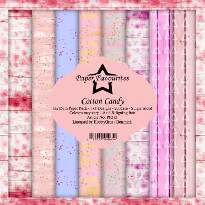 Dixi Craft Paper Favourites Cotton Candy Designpapiere - Paper Pack