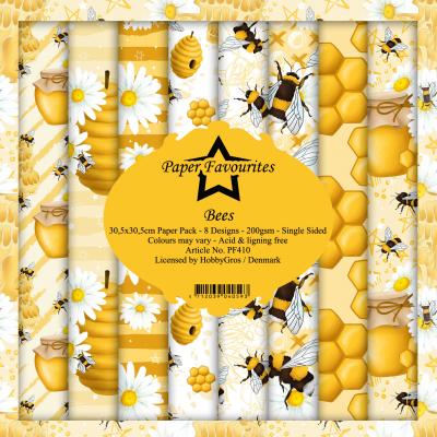 Dixi Craft Paper Favourites Bees Designpapiere - Paper Pack