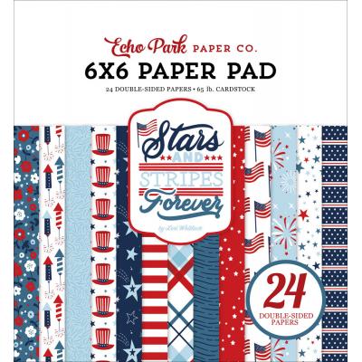 Echo Park Stars and Stripes Forever - Paper Pad