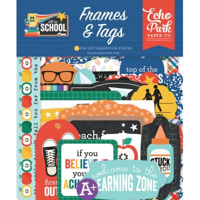 Echo Park Off to School - Frames & Tags
