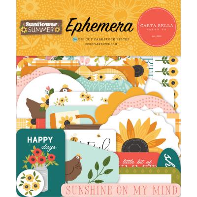 Carta Bella Sunflower Summer - Ephemera