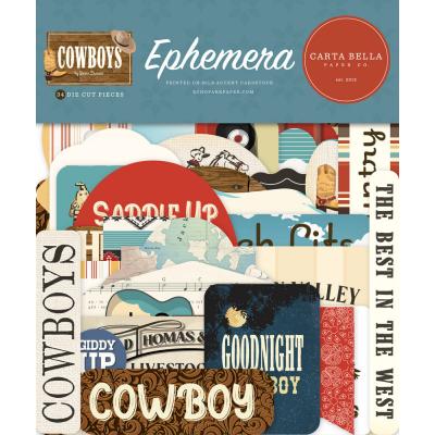 Carta Bella Cowboys - Ephemera