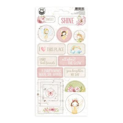 P13 Believe in Fairies - Chipboard Stickers