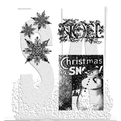 Stampers Anonymous Tim Holtz Stempel - Winter Wonder