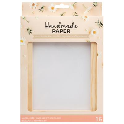 American Crafts Handmade Paper - Paper Mould and Deckle Kit Small Rectangle