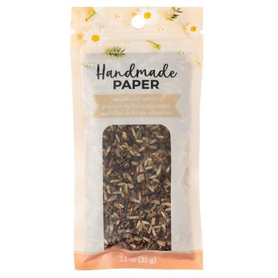 American Crafts Handmade Paper - Mix-In Wildflower Seeds