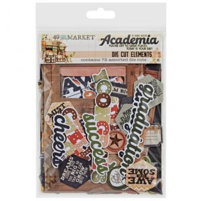 49 and Market Academia - Die Cut Elements