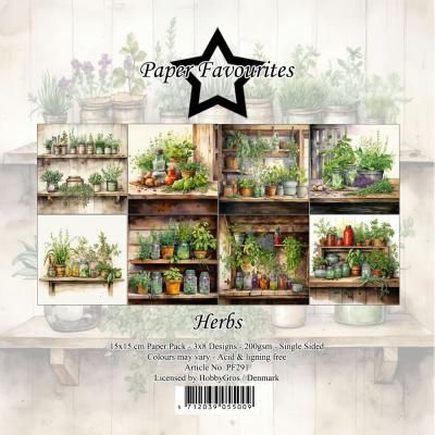 Paper Favourites Paper Pack - Herbs