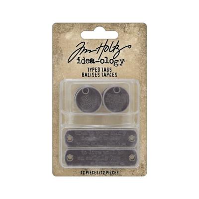 Tim Holtz Idea-ology - Typed Tags