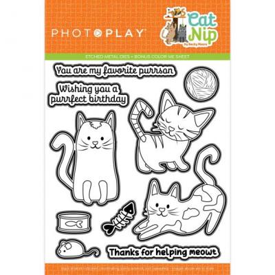 Photoplay Paper Cat Nip - Outline Die