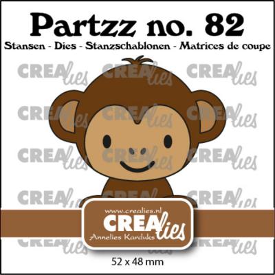Crealies Cutting Dies - Monkey