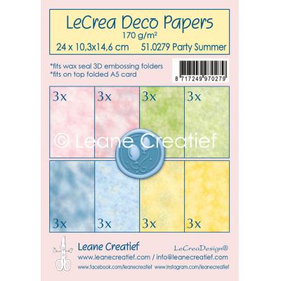 Leane Creatief LeCrea Deco Paper Party & Summer