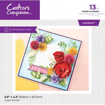 Crafter's Companion Paper Flower Dies - Paper Flowers