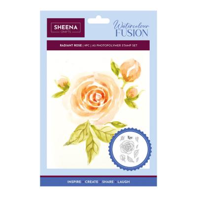 Crafter's Companion Stempel - Radiant Rose