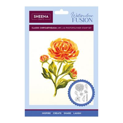 Crafter's Companion Stempel - Classic Chrysanthemum