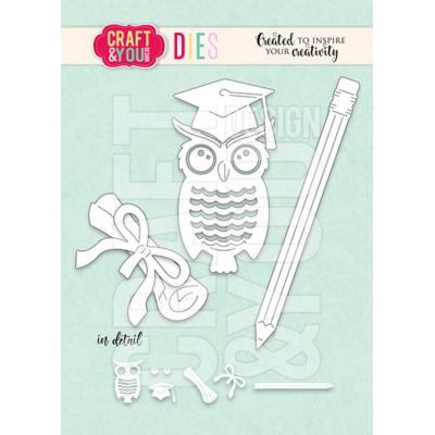 Craft & You Design Cutting Dies - Owl