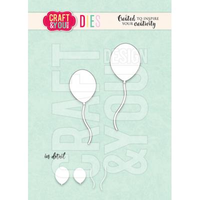Craft & You Design Cutting Dies - Balloons