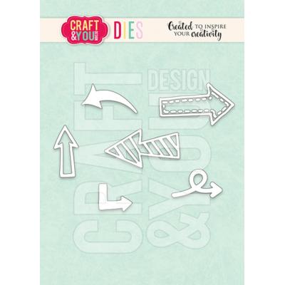 Craft & You Design Cutting Dies - Arrows