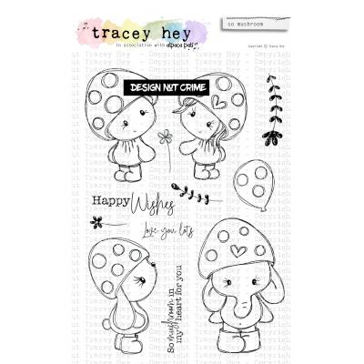 Tracey Hey Stempel - So Mushroom