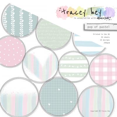 Tracey Hey Paper Pad - Pop of Pastel