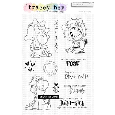 Tracey Hey Stempel - Dino-mite