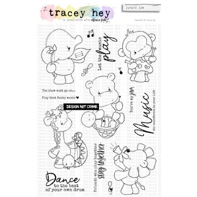 Tracey Hey Stempel - Jungle Jam