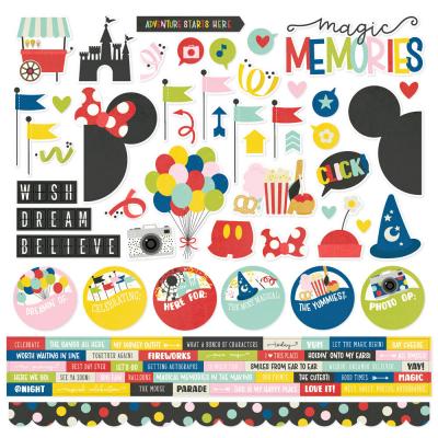 Simple Stories Say Cheese Magic - Cardstock Stickers