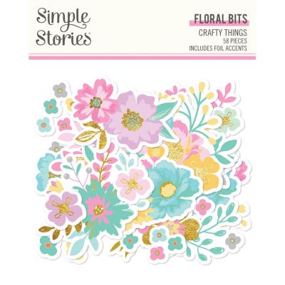Simple Stories Crafty Things - Floral Bits