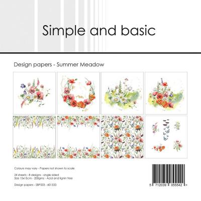 Simple and Basic Paper Pack - Summer Meadow