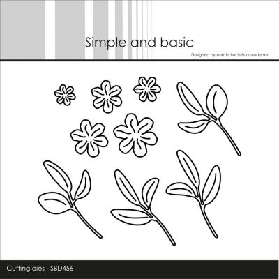 Simple and Basic Cutting Dies - Flowers and Leaves