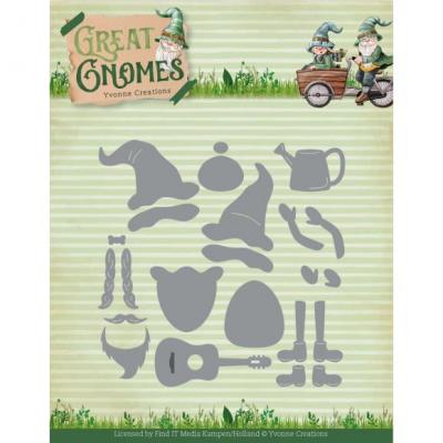 Find It Trading Yvonne Creations Die Great Gnomes - Great Gnome Couple