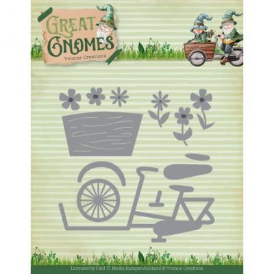 Find It Trading Yvonne Creations Die Great Gnomes - Gnome Cargo Bike