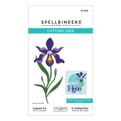 Spellbinders Etched Dies - Layered Iris