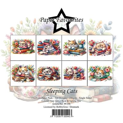 Paper Favourites Paper Pack - Sleeping Cats
