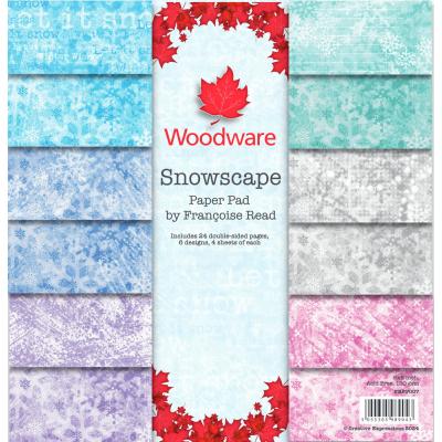 Creative Expressions Woodware Paper Pad - Snowscape