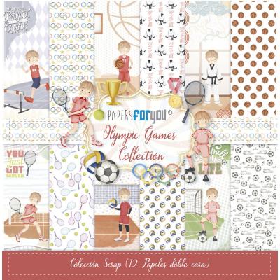 Papers For You Olympic Games Niños - Scrap Paper Pack