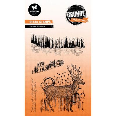 StudioLight Grunge Collection Stempel - Forest Wonders