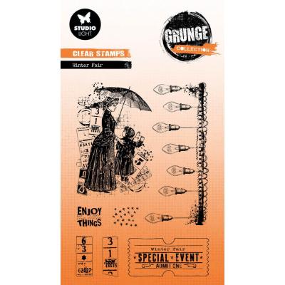 StudioLight Grunge Collection Stempel - Winter Fair