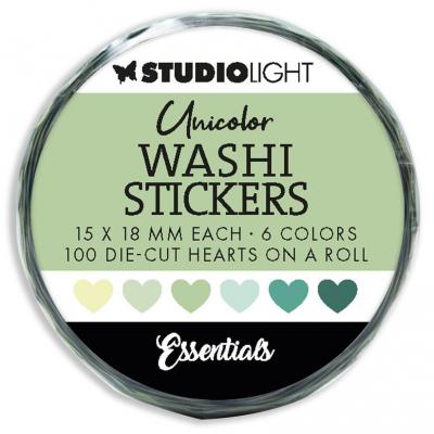 StudioLight Washi Die-cut Stickers - Greens