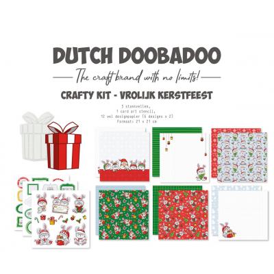 Dutch Doobadoo Crafty Kit - Frohe Weihnachten