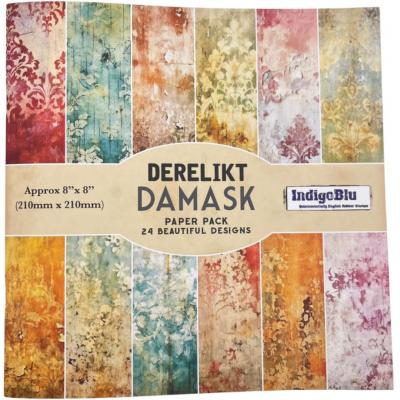 IndigoBlu Paper Pack - Derelikt Damask