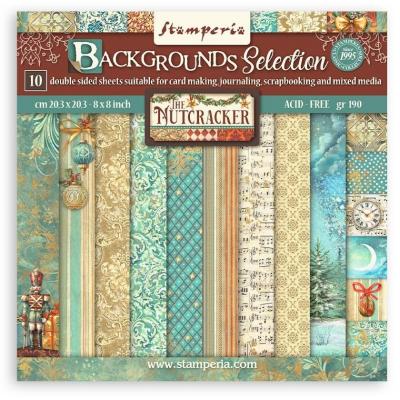 Stamperia The Nutcracker - Backgrounds Paper Pack