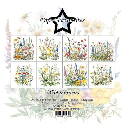 Paper Favourites Paper Pack - Wild Flowers