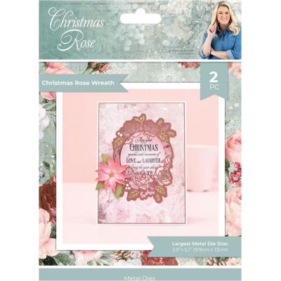 Crafter's Companion Christmas Rose - Christmas Rose Wreath