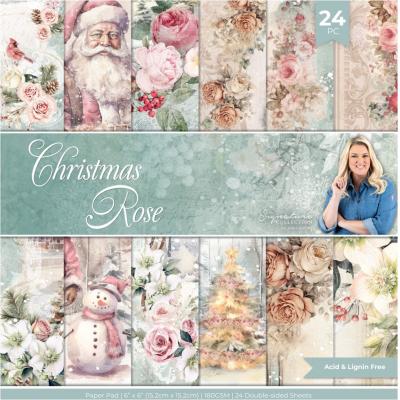 Crafter's Companion Christmas Rose - Paper Pad