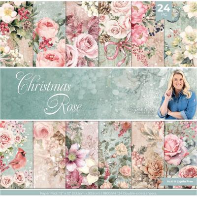 Crafter's Companion Christmas Rose - Paper Pad